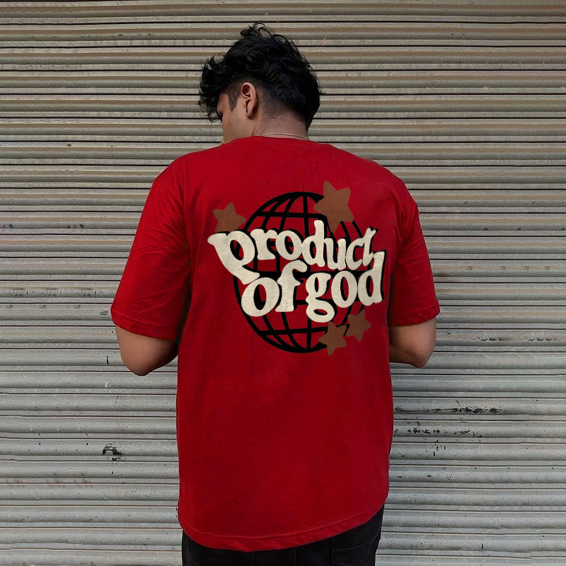 Product Of God Print T-shirt