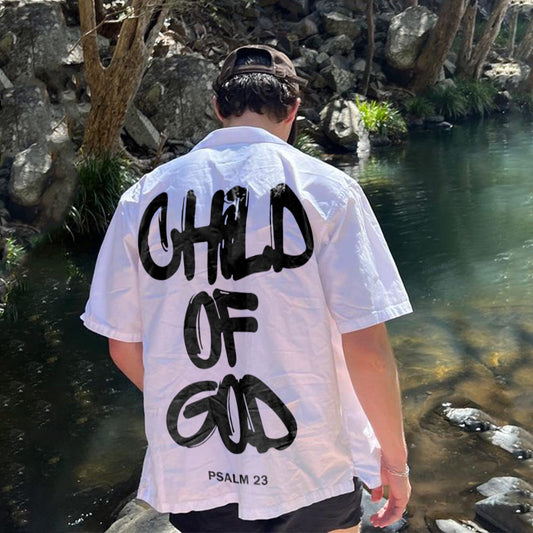 Child Of God Print Shirt