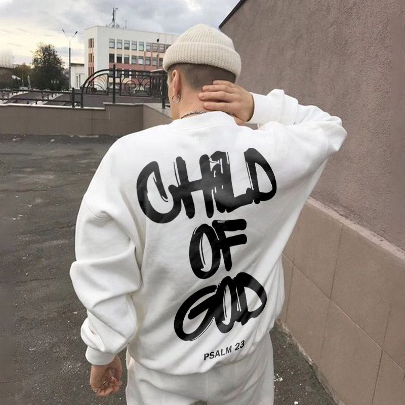 100% Cotton™️ Child Of God Print Sweatshirt