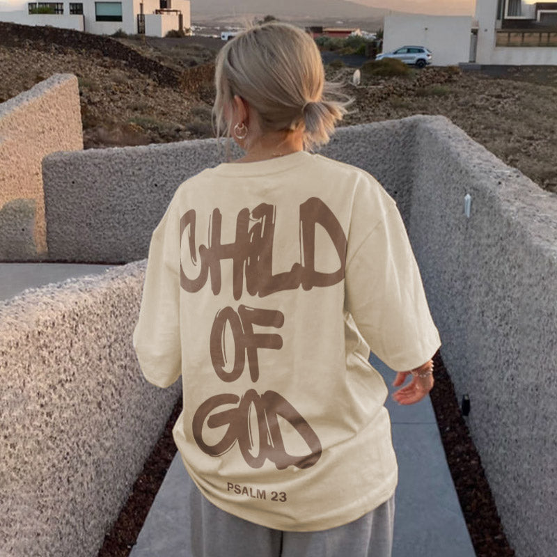 100% Cotton™️ Child Of God Print Women's T-shirt