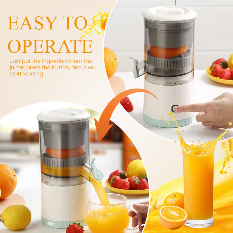 Automatic Separation Juicer, Electric Citrus Juicer, Portable Rechargeable Juicer Machines with USB Cable, Portable Juicer, Mini Multifunctional Fruit Squeezer