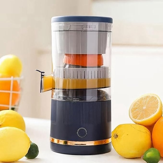 Automatic Separation Juicer, Electric Citrus Juicer, Portable Rechargeable Juicer Machines with USB Cable, Portable Juicer, Mini Multifunctional Fruit Squeezer