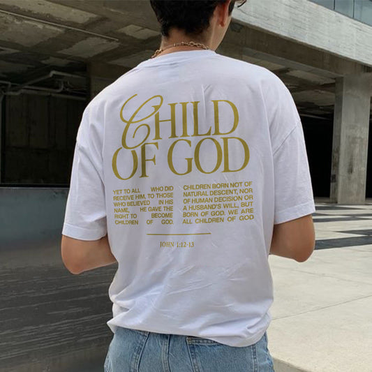 Child Of God Print T-shirt