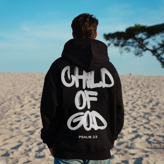 100% Cotton™️ Child Of God Print Hoodie