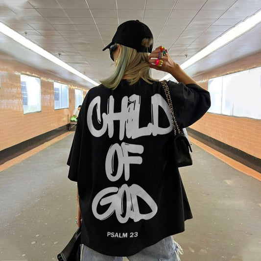 100% Cotton™️ Child Of God Print Women's T-shirt