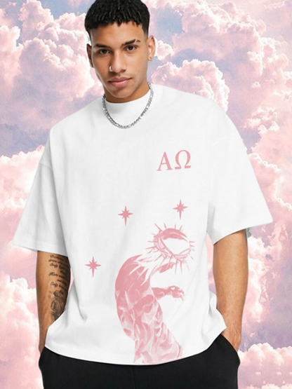 The Beginning And The End Print T-shirt