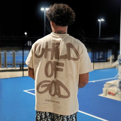 100% Cotton™️ Child Of God Print T-shirt