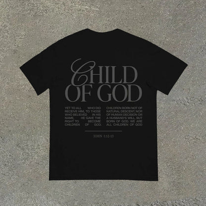 Child Of God Print T-shirt