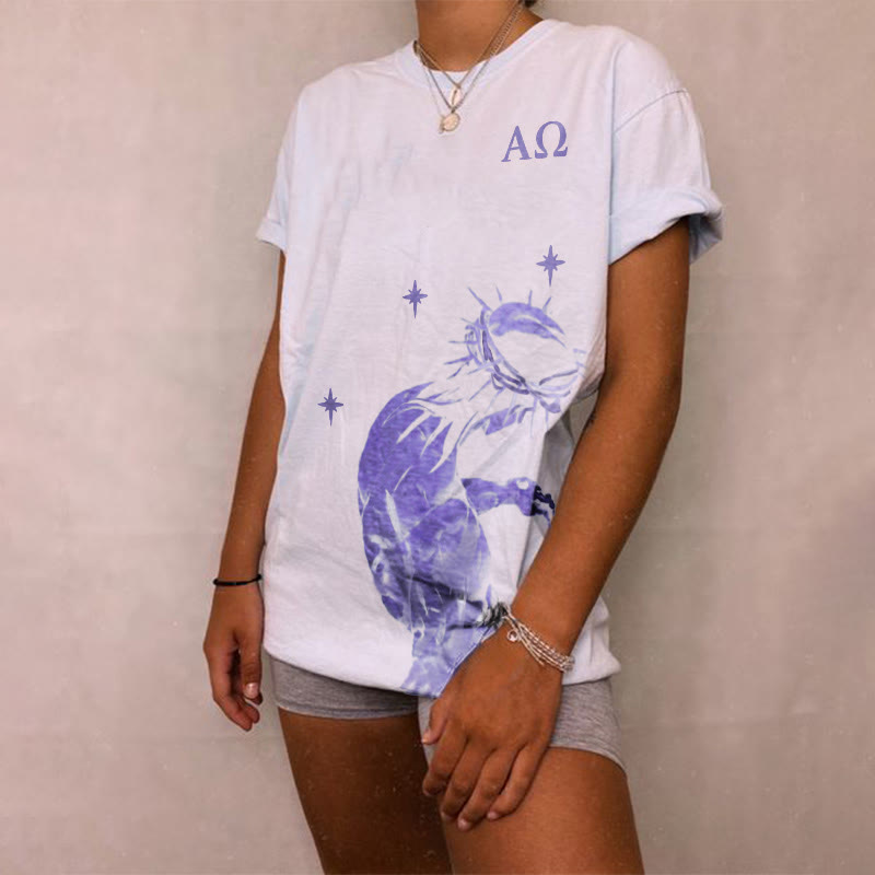 The Beginning And The End Print Women's T-shirt