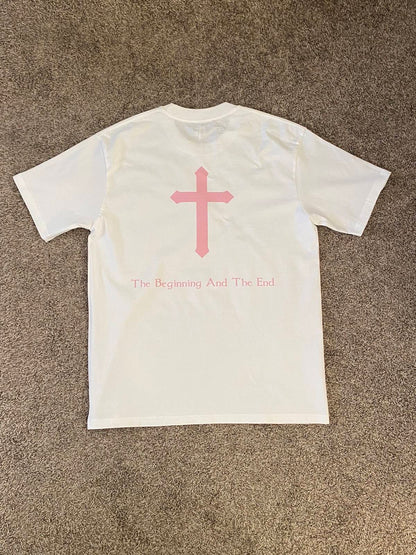 The Beginning And The End Print T-shirt