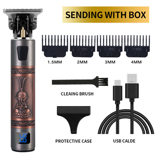 Monkey LCD Style A- Barber Knight Professional Hair Trimmer